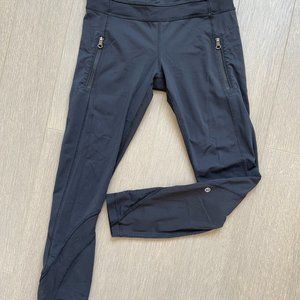Lululemon Atheletica Black Leggings Size 6